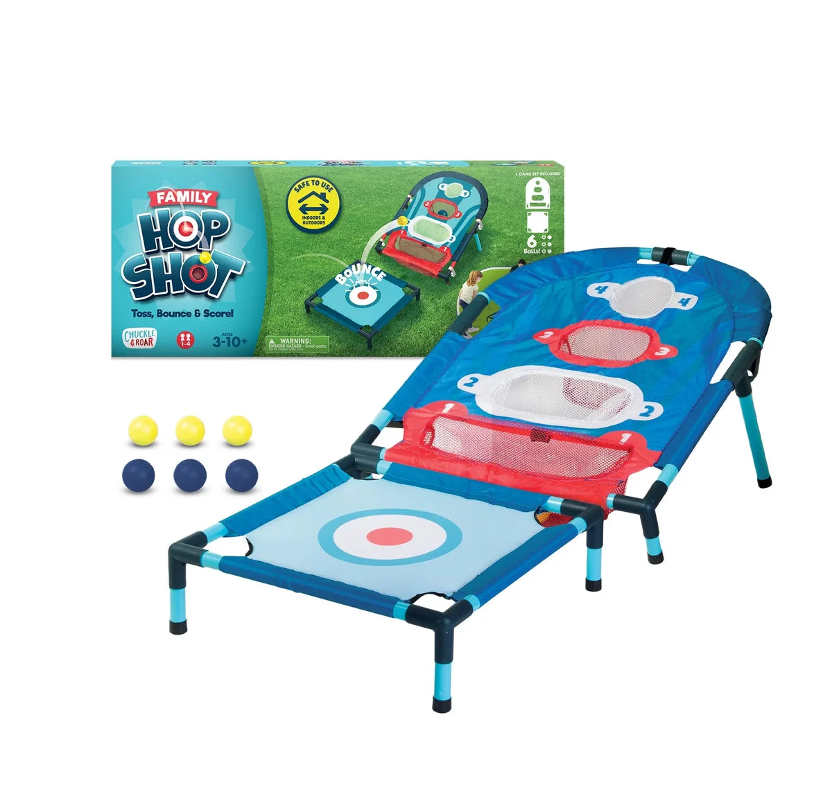 Chuckle & Roar Family Hop Shot Game Set