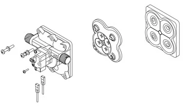 Shurflo 9480004 Complete Pump Head Kit 55 PSI