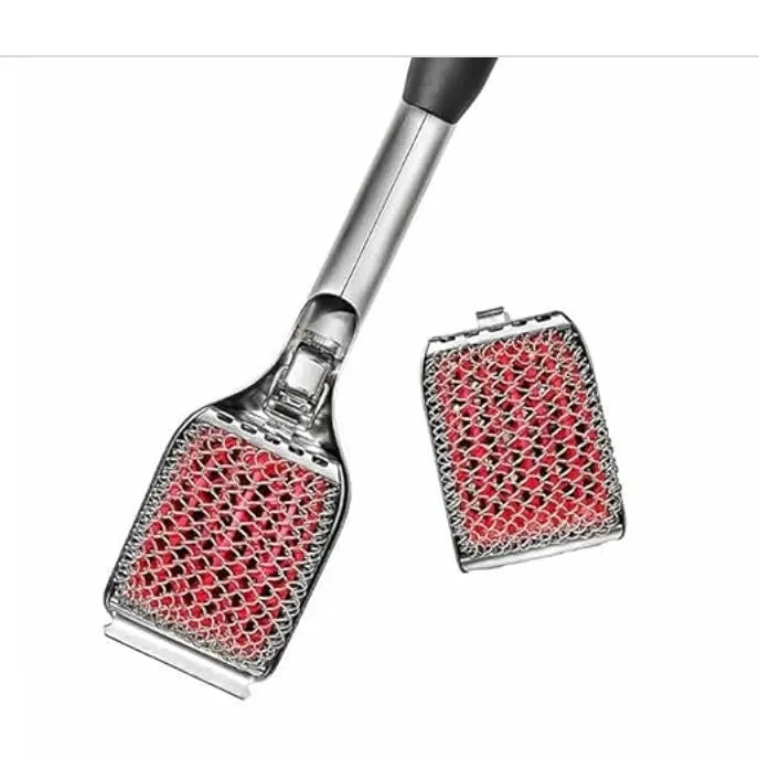 OXO SoftWorks Coiled Grill Brush with Replaceable Head
