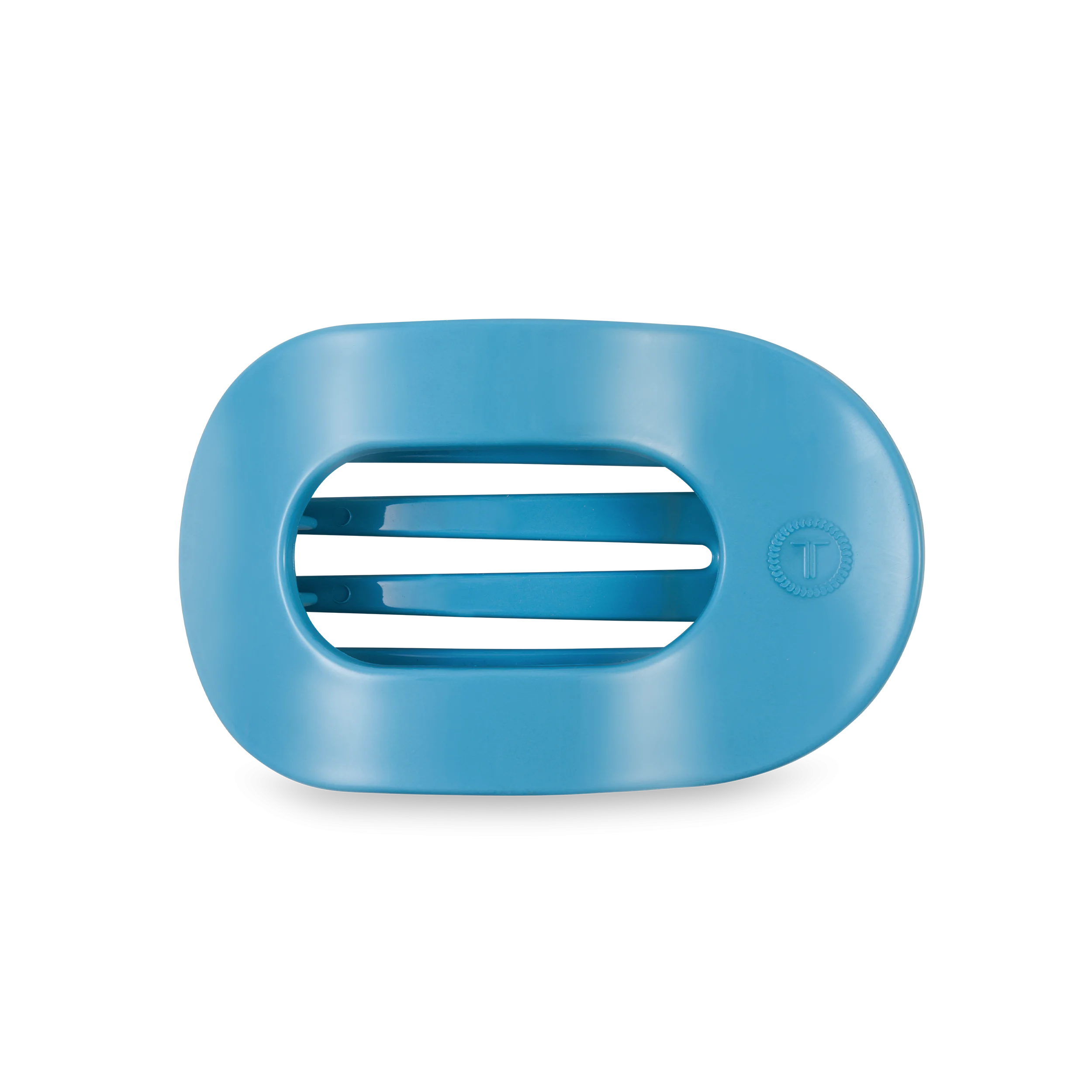 Flat Round Hair Clip | Medium | Summer Sky - TELETIES