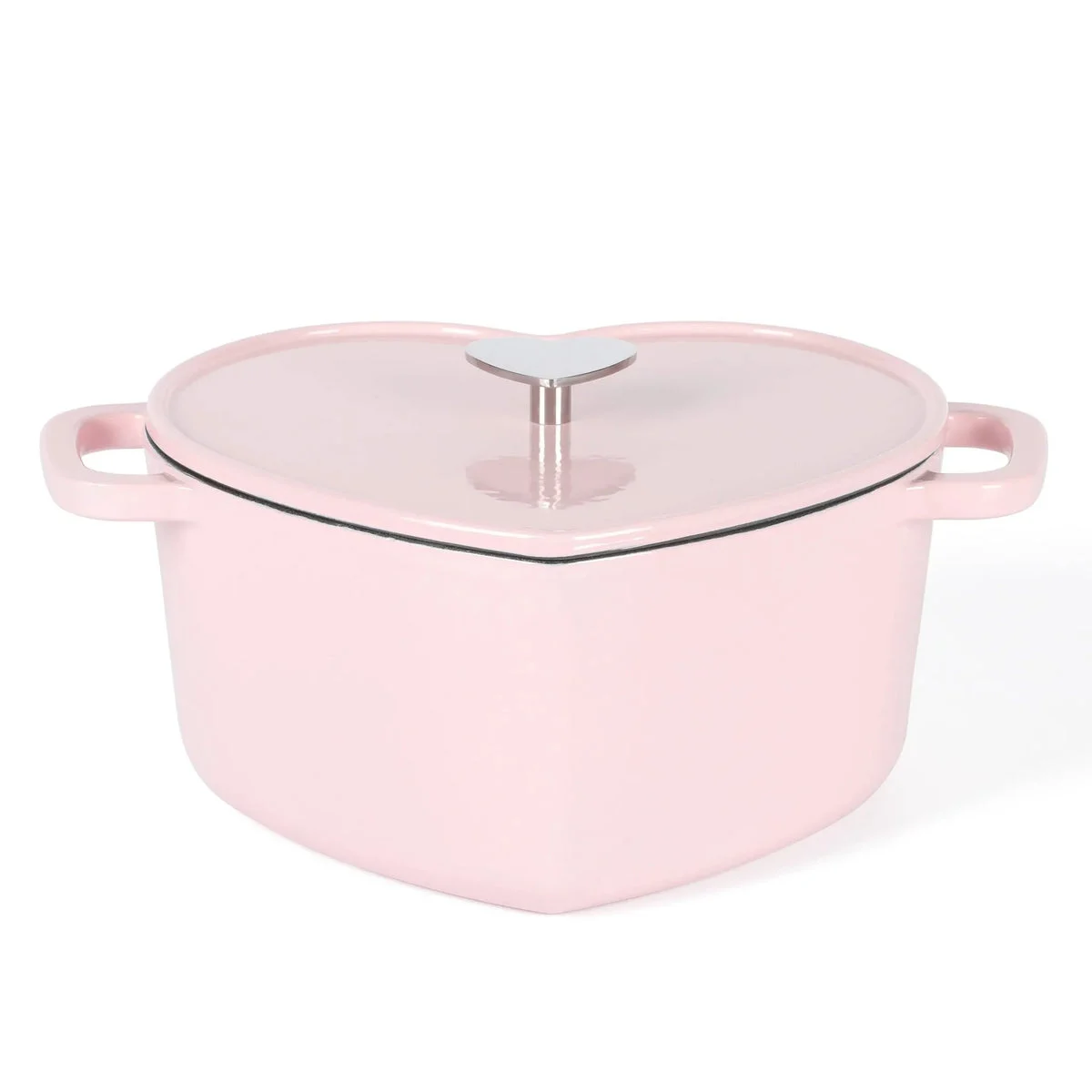 Martha Stewart Heart Shaped Dutch Oven - Pink