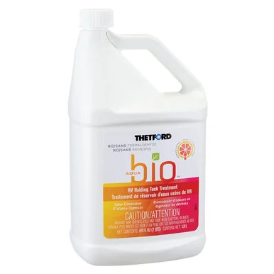 Thetford AquaBio 96610 RV Holding Tank Treatment Citrus Twist Scent- Formaldehyde Free 64 Oz Liquid 96610_68