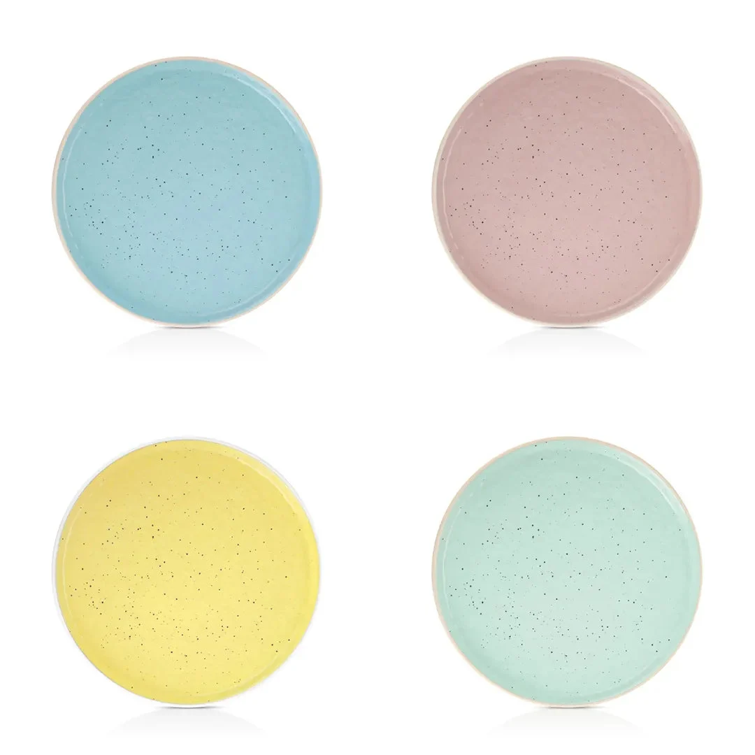 Stone Lain Elena Stoneware Salad Plate Set of 4 - Assorted