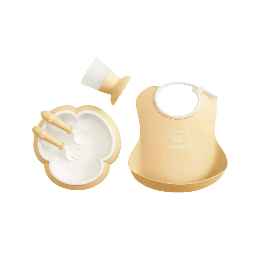 BabyBjörn Baby Dinner Set - Powder Yellow