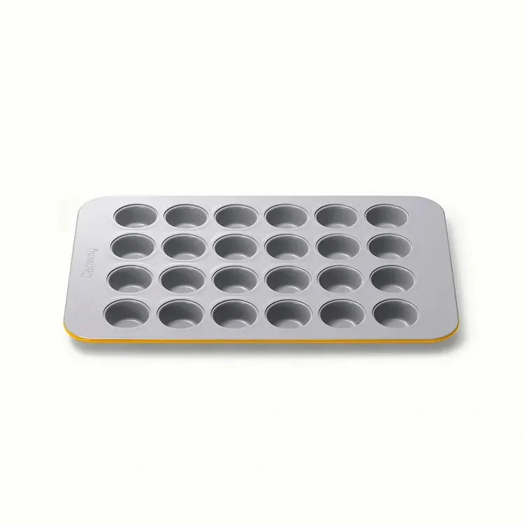 Caraway Non-Stick 24 Cup Mini Muffin Pan - Marigold