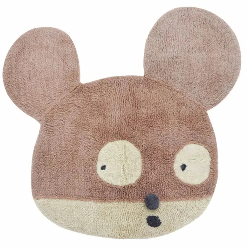 Lorena Canals Woolable Rug - Miss Mighty Mouse