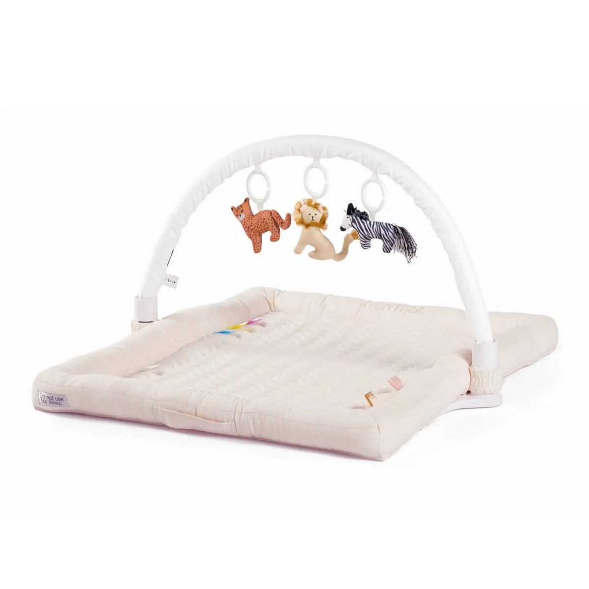 Dock A Tot Baby Playmat - Sand Chambray