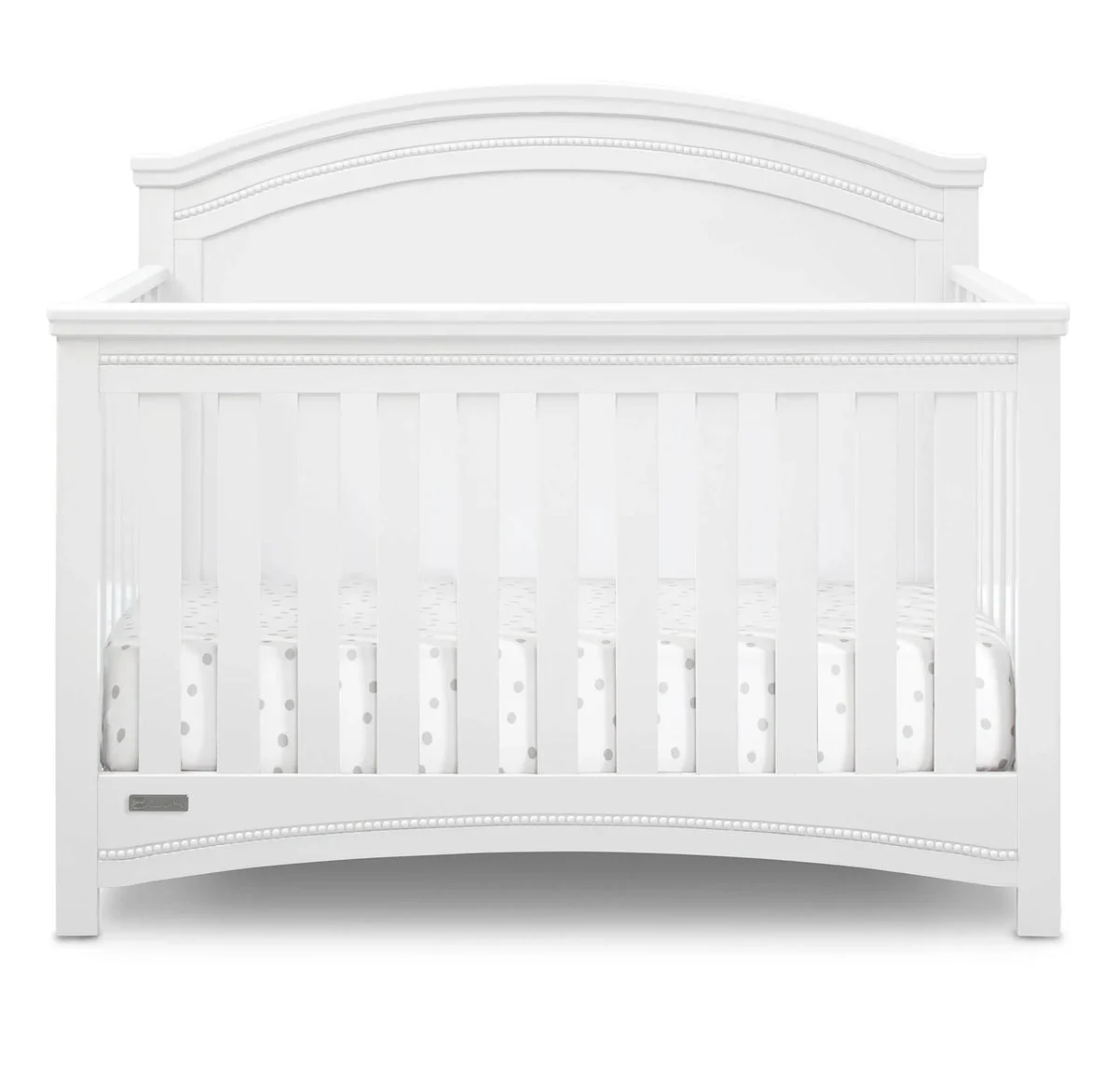 Delta Children Simmons Emma 4-in-1 Convertible Crib - Bianca White