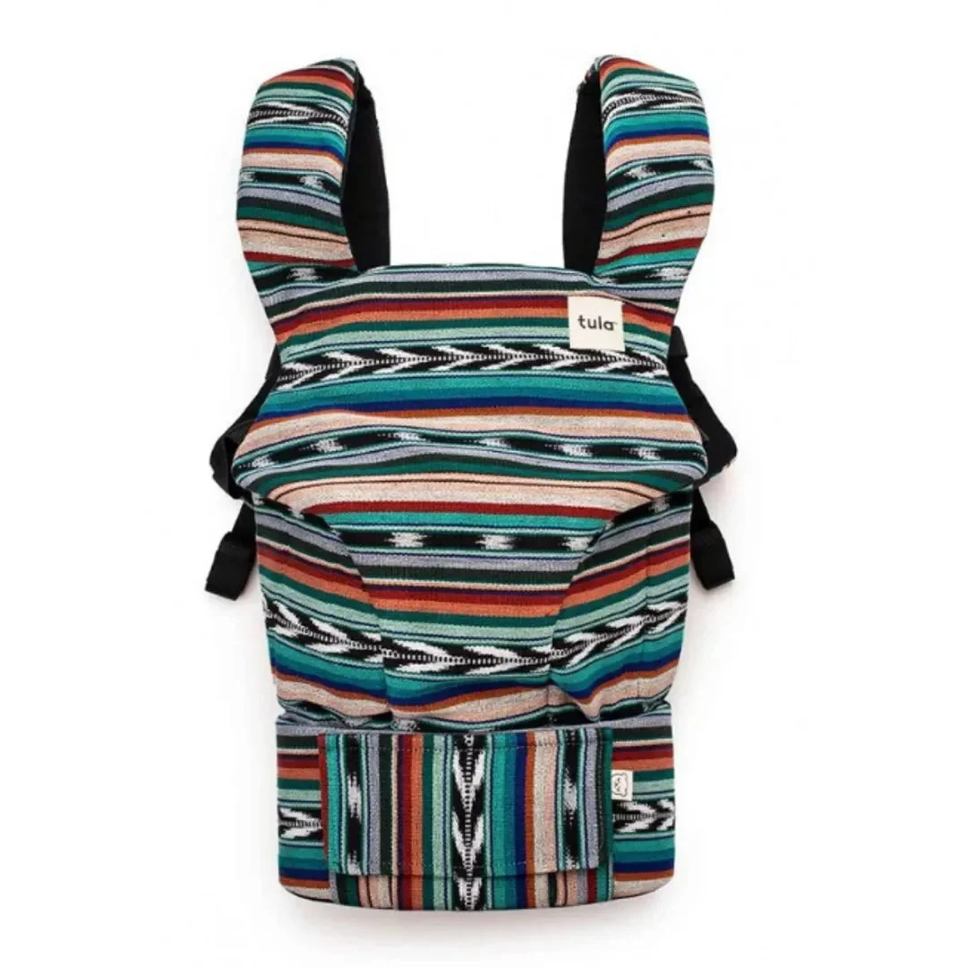 Tula Explore Tula Signature Half Carrier - Nena and Co. Blue Lagoon