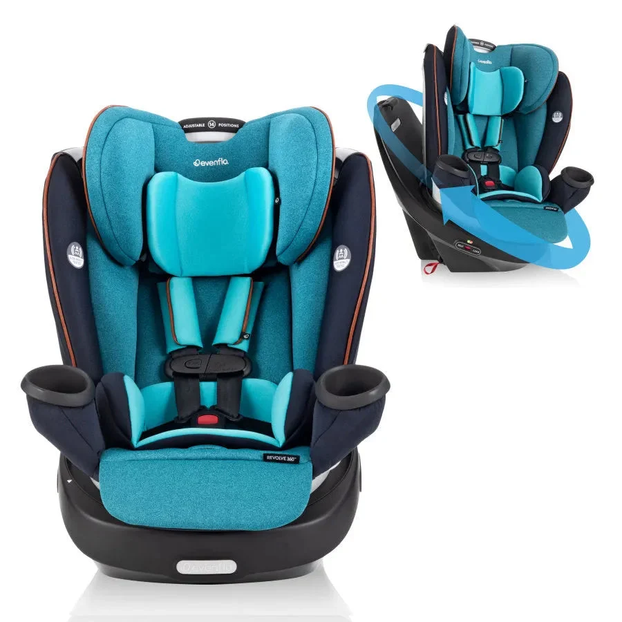 Evenflo Gold Revolve360 Rotating Convertible Car Seat - Sapphire