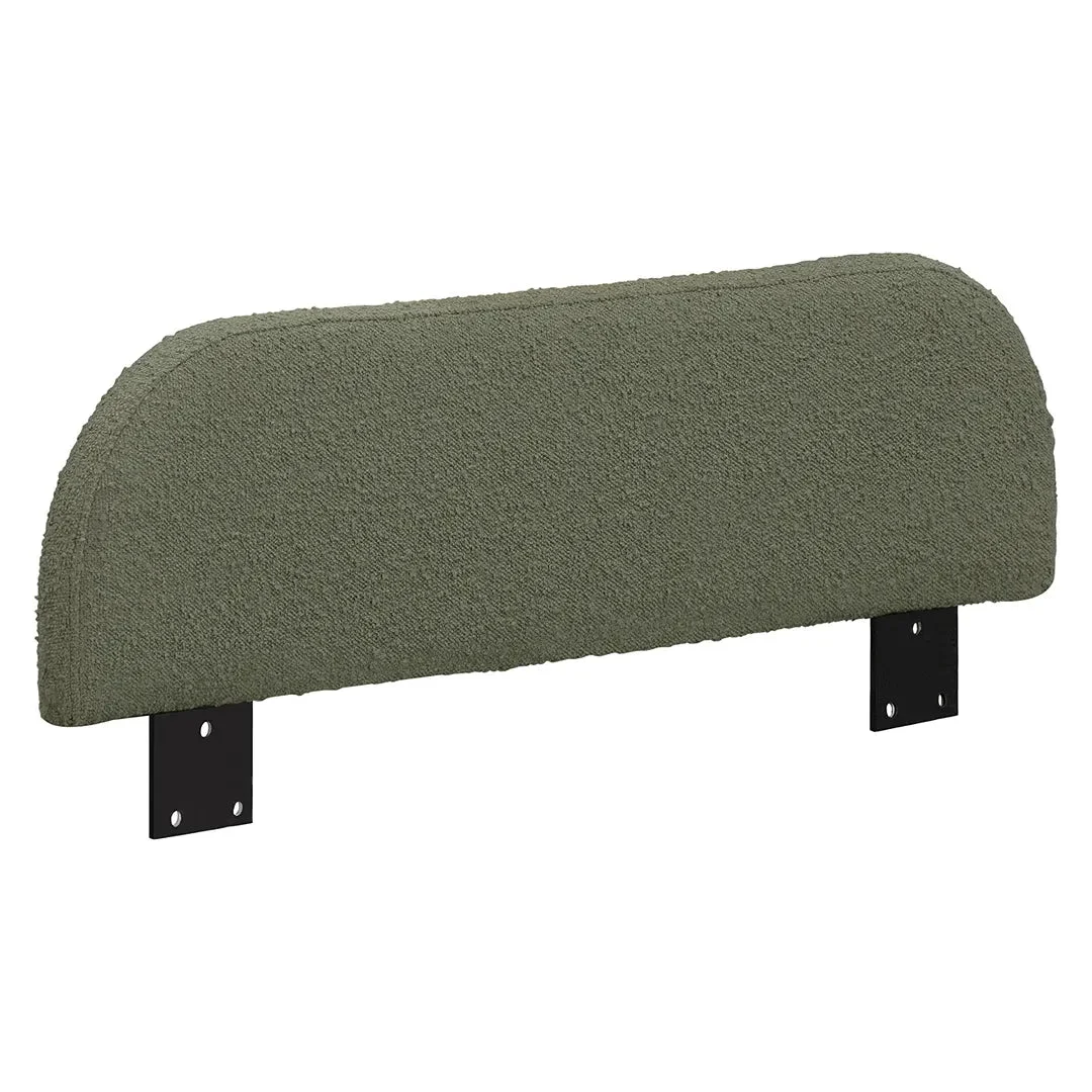 Babyletto Upholstered Twin/Full Bed Guardrail - Performance Olive Boucle