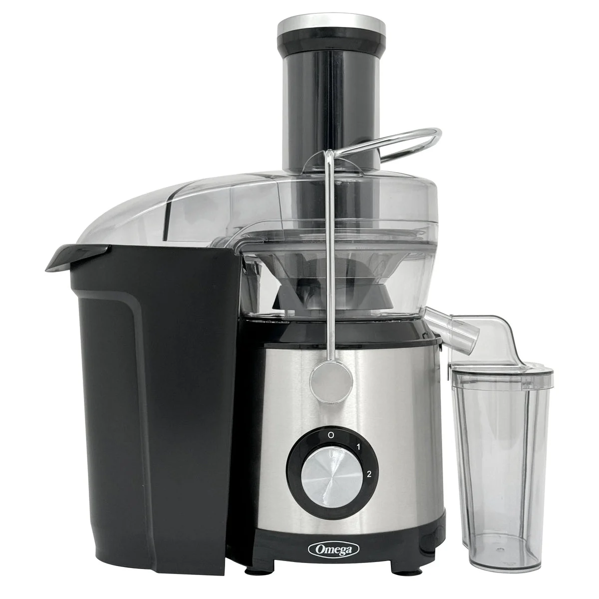 Omega High-Speed Juicer With Large Chute - Black