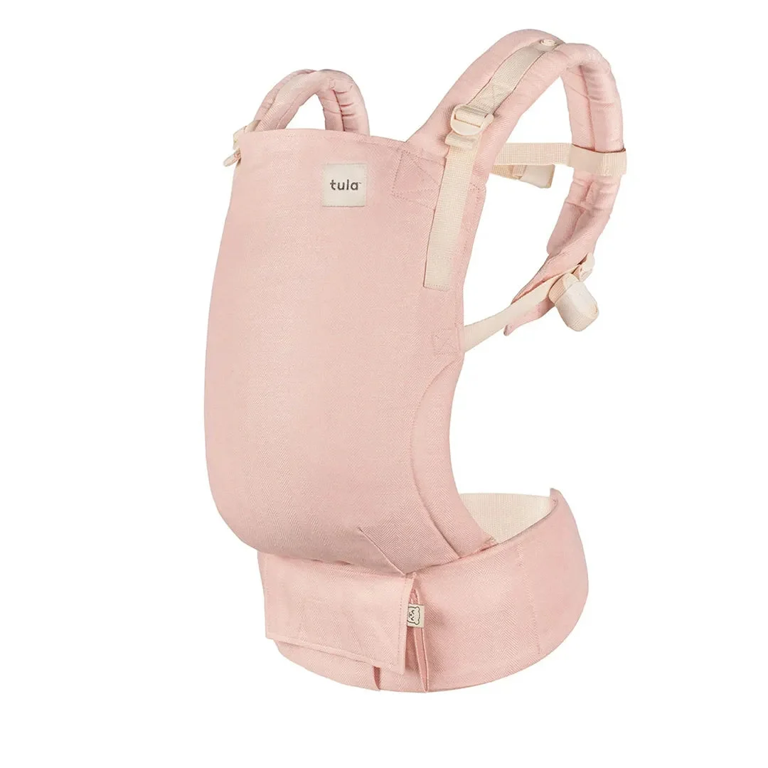Tula Linen Free-to-Grow Baby Carrier - Carnation