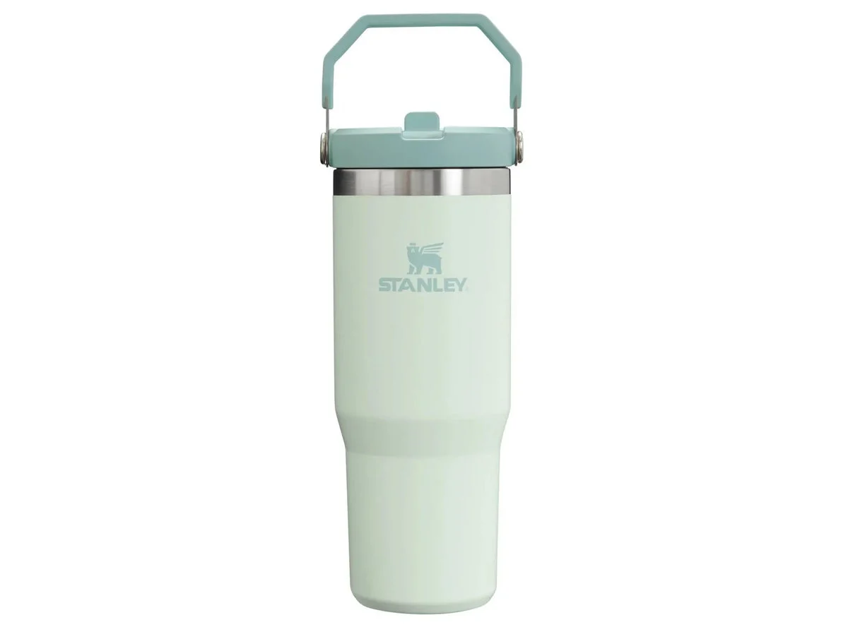 Stanley 30 oz Stainless Steel Ice Flow Flip Straw Tumbler- Mist
