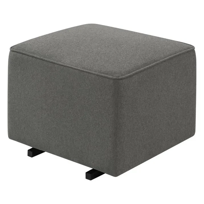 Davinci Universal Gliding Ottoman in Dark Grey Finish