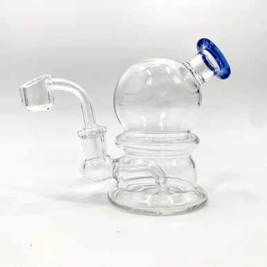 Bent Neck Bubble Banger Hanger Rig (5") - Smoke Shop
