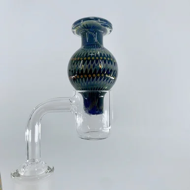 Cactus Pattern Ball Carb Cap - Smoke Shop