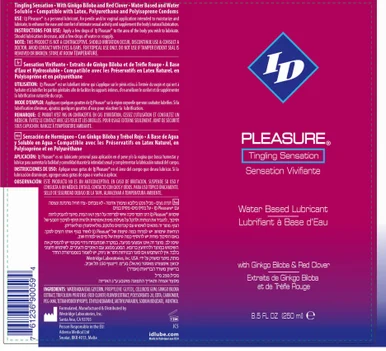 ID Pleasure 8.5 Fl Oz - Adult Toys