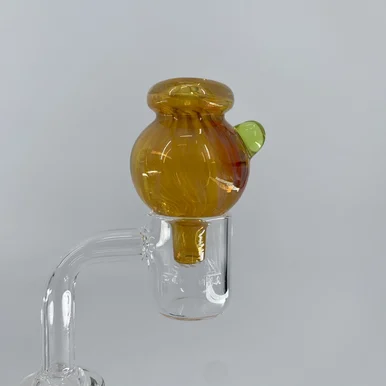 Colored Marble Carb Cap - Smoke Shop