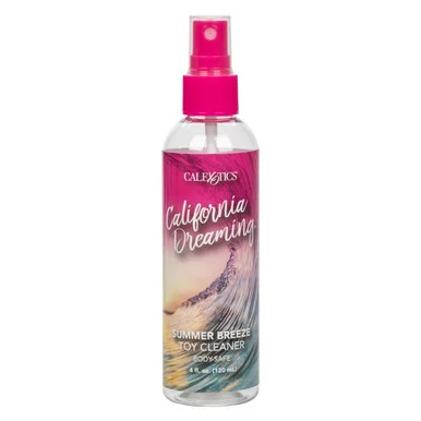 California Dreaming Tropical Scent Body Safe Toy Cleaner 4 Oz - Adult Toys