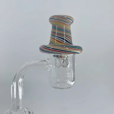 Dual Directional Airflow Color Carb Cap - Smoke Shop