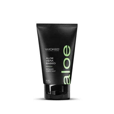 Wicked Aloe Vera Lubricant 4oz - Adult Toys