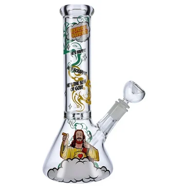 Famous Brandz: Jay and Silent Bob Buddy Christ Water Pipe (12") - Smoke Shop