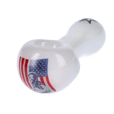 Famous Brandz: Rock Legends Jimi USA Spoon Hand Pipe (4") - Smoke Shop