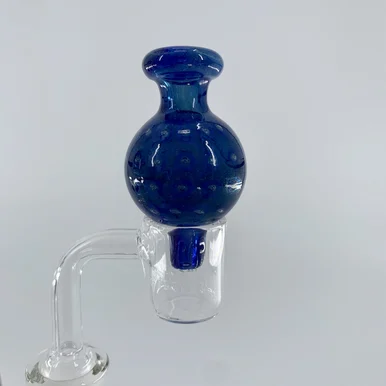 Fumed Air Bubble Ball Carb Cap - Smoke Shop