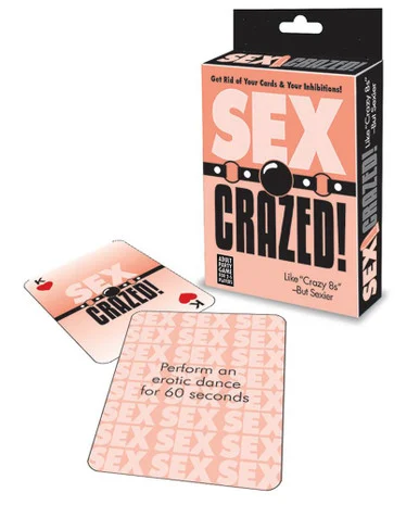 Sex Crazed Card Game - Adult Toys