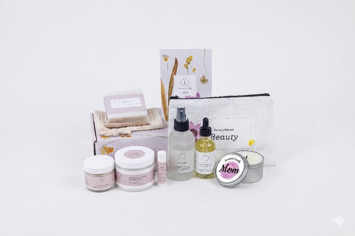Lizush Mother’s Day Ultimate Relaxation Spa Gift Box – All-Natural Lavender Retreat