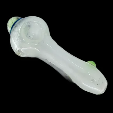 Glow In The Dark Flower Head Hand Pipe (5") - Smoke Shop