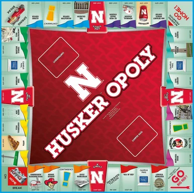HUSKER-OPOLY: University of Nebraska Board Game