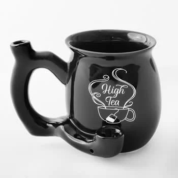 High Tea Pipe Mug - Black