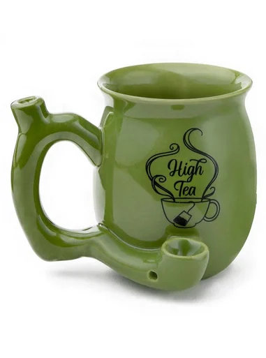High Tea Pipe Mug - Green