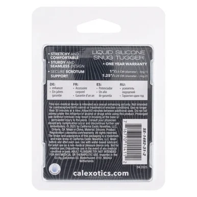 Alpha Liquid Silicone Snug Tugger - Black