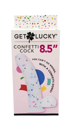 Confetti Dildo 8.5 - Adult Toys