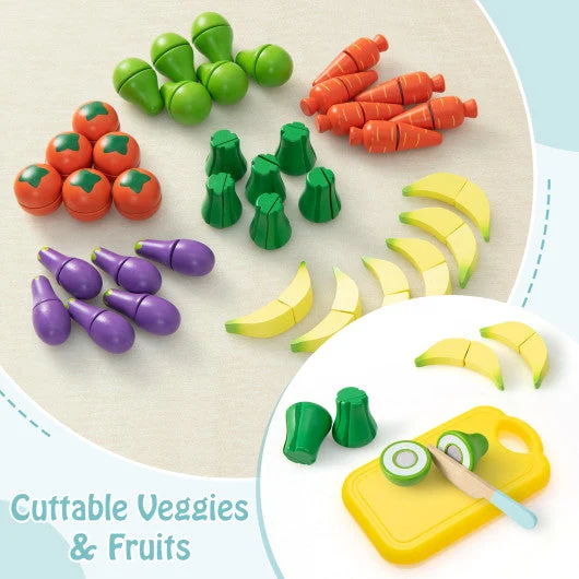 COSTWAY Kid's Farmers Market Stand-Blue