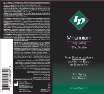 ID Millennium Silicone Lubricant 4.4 Oz - Adult Toys