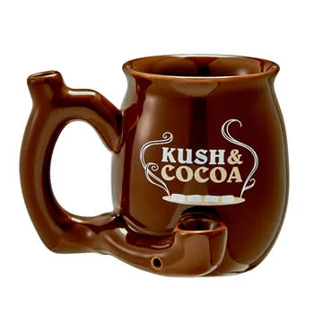 Kush & Cocoa Pipe Mug - Brown