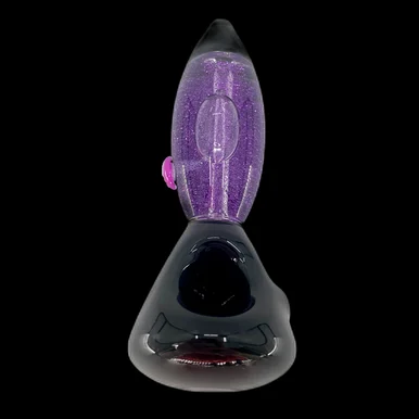 Lava Lamp Freezable Glycerin Hand Pipe (4.5") - Smoke Shop