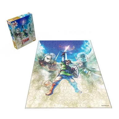 Legend of Zelda Skyward Sword 1000 Piece Puzzle - Clothing & Games