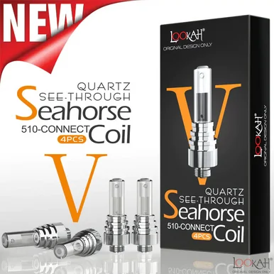 Lookah Seahorse Coils V (4 Pack) - Smoke Shop