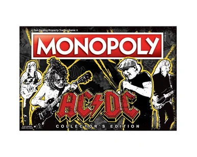 MONOPOLY: ACDC - Clothing & Games