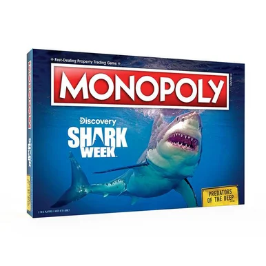 MONOPOLY: Predators Of The Deep Shark Week - Clothing & Games