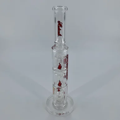 Medicali Double Stack 8-Arm Tree Perc Straight Tube (13")