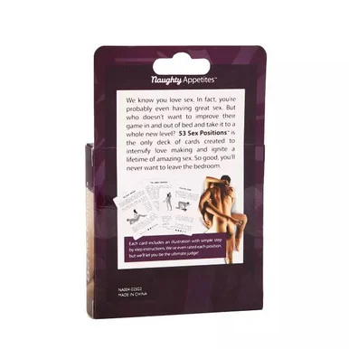 53 Sex Positions Card Game - Adult Toys