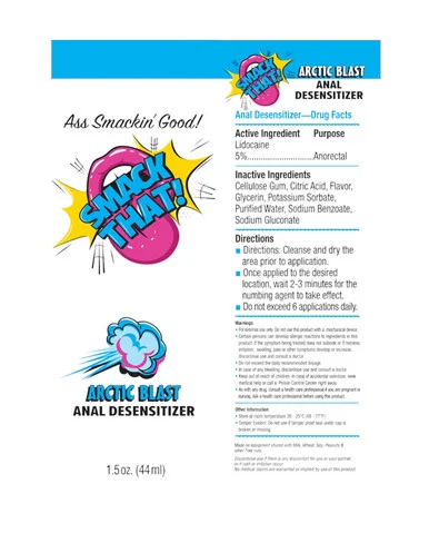 Smack That Anal Desensitizer Arctic Blast 1.5 Oz - Adult Toys