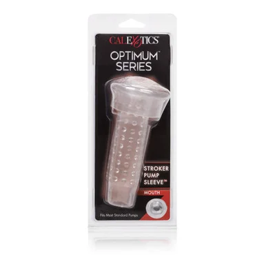 Optimum Series Stroker Pump Sleeve Mouth - Adult Toys