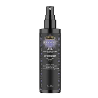 Sex Magnet Pheromone Body Spray Blue Lotus 4oz - Adult Toys